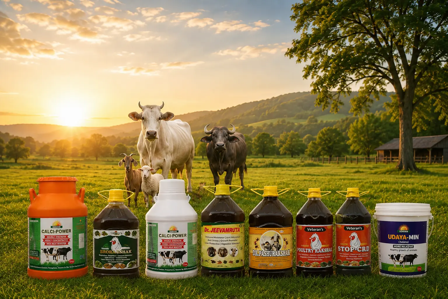 Sample image — dairy cattle in natural light, final photography to be supplied